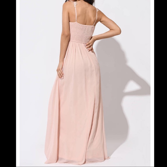 NWT TOBI blush maxi - Picture 3 of 3